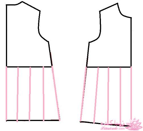 آموزش خیاطی لباس کودک